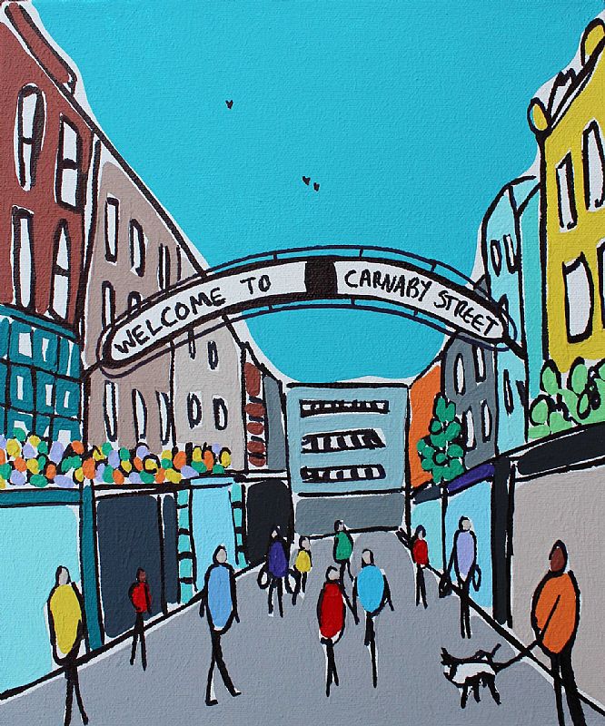 Mini Carnaby Street by Rachel Tighe