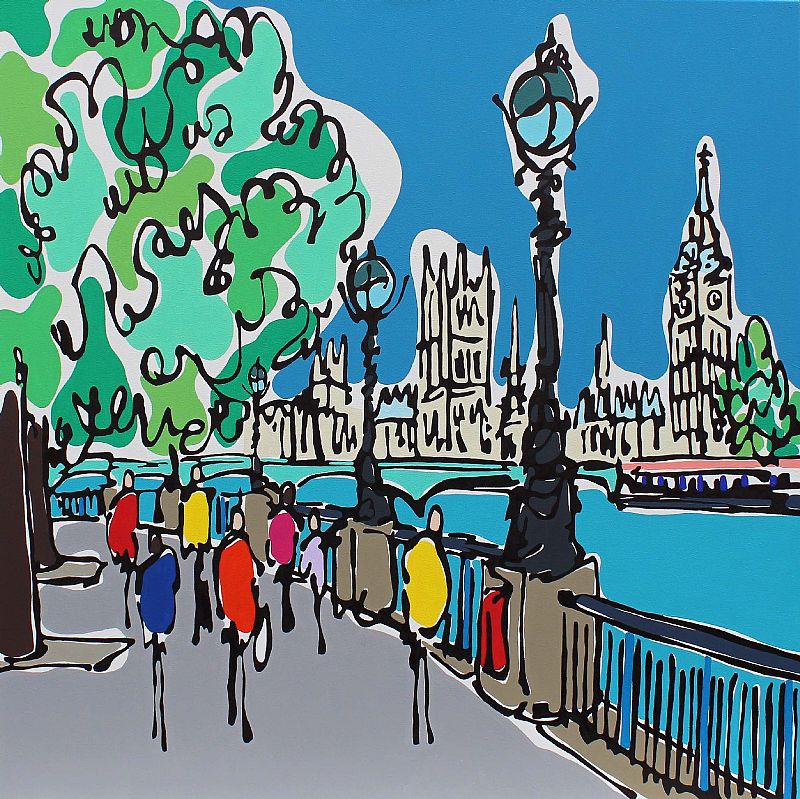 Southbank by Day by Rachel Tighe