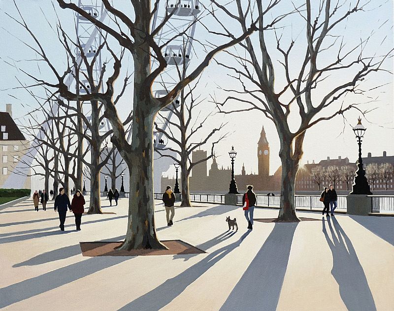 Jo Quigley - Sunset Shadows, Southbank